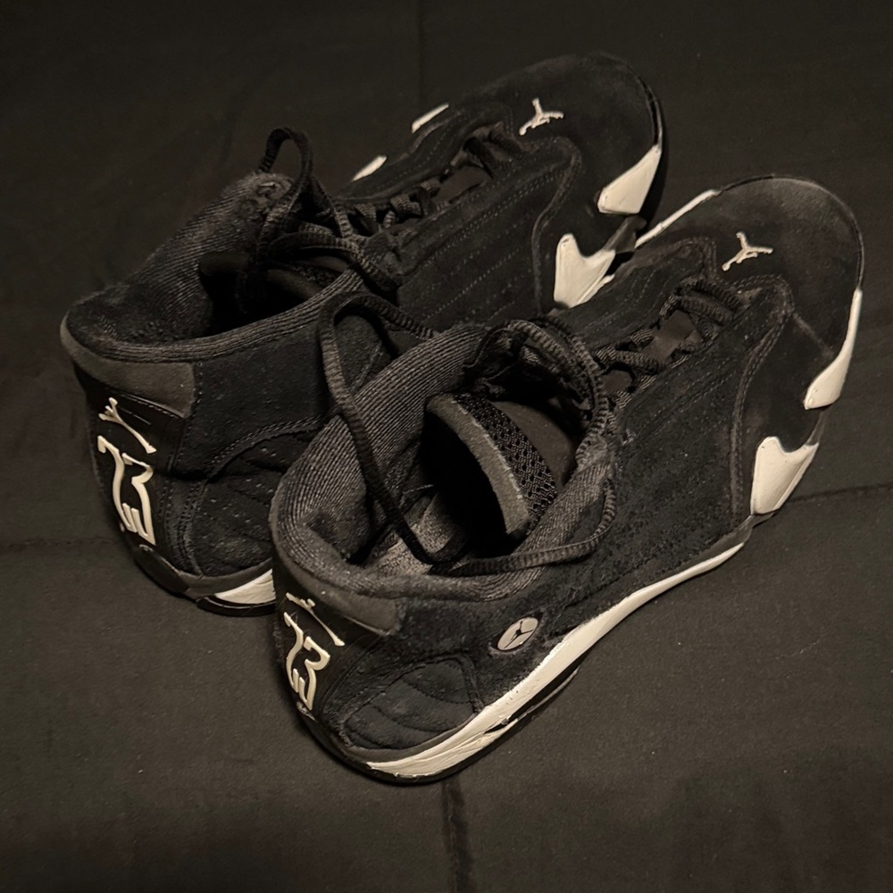 Black and White Jordan Sneakers
